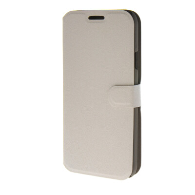 

MOONCASE Ultra thin matte surface Leather Wallet Flip Card Slot Holster Pouch Stand Back чехол для Samsung Galaxy E5 White