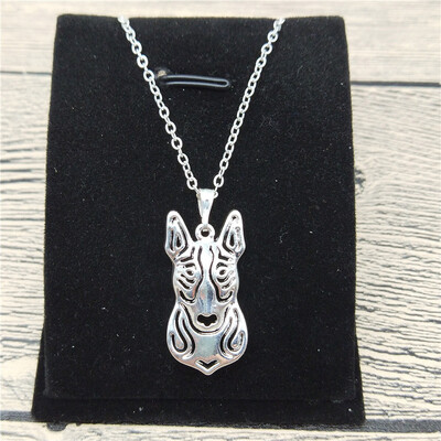 

New Bull Terrier Necklace Trendy Style Bull Terrier Pendant Necklace Women Pet Jewellery Fashion Animal Dog Jewellery