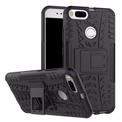 

Goowiiz Phone Case For Xiaomi Mi 4s55X5s5s Plus Armor Tire Texture Rugged Protection PCTPU Silicone
