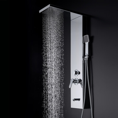 

KAIYING Modern Stainless Steel Rain Waterfall Shower Panel841