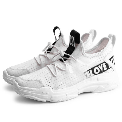 

Onke Brand Spring Breathable Light Mesh Casual Male Shoes Adult Sneakers For Men Patchwork Letter Walking Designer Footwear