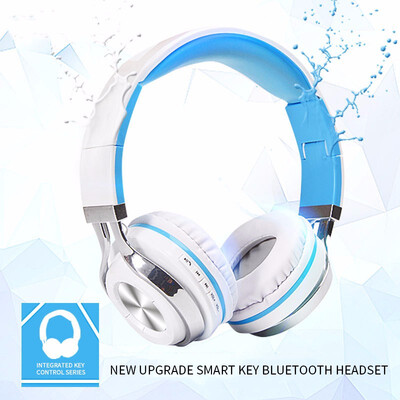 

Wireless Headphones Bluetooth Headset Foldable Headphone Earbud Adjustable Earphones With Mic For mobile phone music