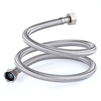 

Submarine FBA-80 304 # stainless steel explosion-proof hose hose / 80cm / basin toilet water pipe new