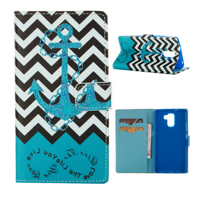 

MOONCASE ЧЕХОЛ ДЛЯ Huawei Honor 7 Flip PU Leather Fold Wallet Card Slot Kickstand Back [Pattern series] /a20