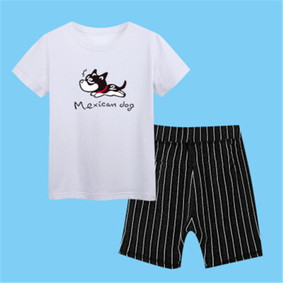 

Kids clothes Summer Baby Boy Clothes Mickey toddler Boys clothing Sets 2018 New Children Cotton Suit T shirt