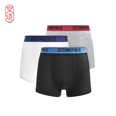 

JINGZAO Mens underwear Modal cotton Boxer underwear for men