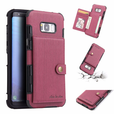 

SHS Phone Case For Samsung Galaxy J7 MaxJ7 NEOJ7 NXT Fashion Concise Leather Wire Drawing Multifunction Purse