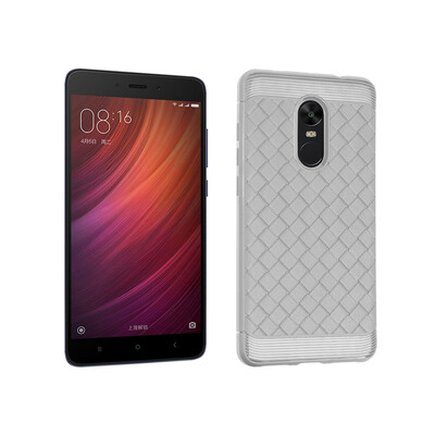 

Goowiiz роскошный корпус телефона для Xiaomi Redmi Note 4/4X очень вентиляция плетение мягкий защита от падения защита