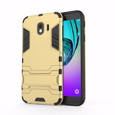 

WIERSS Shockproof Hard Phone Case for Samsung Galaxy J4 2018 J400 SM-J400F J400G 55" Combo Armor Case Back Cover Fundas Capa