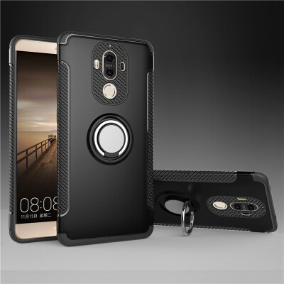 

Huawei Mate 99 Pro Armor Car Magnetic Suction Ring Bracket Silicon TPU Hard PC Phone Case