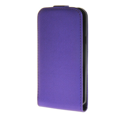 

MOONCASE Premium PU Leather Pouch Flip Case Cover for Samsung Galaxy Xcover 3 SM-G388F Purple