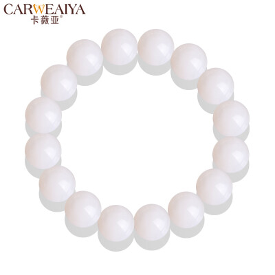 

Carweaiya China South Sea jade pearl gem-level beads bracelets fashion bracelet men and women jewelry collection