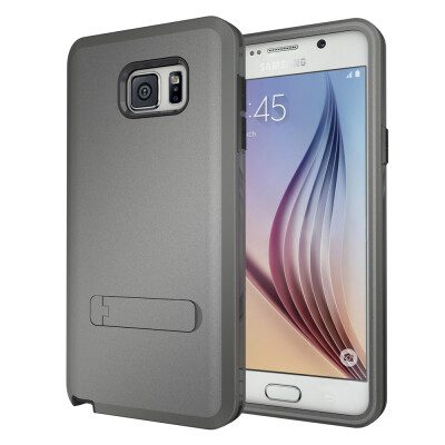 

MOONCASE Hybrid Kickstand PC+TPU Protection Shell 3 in 1 Case Cover for Samsung Galaxy Note 5