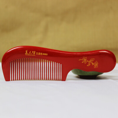 

Jingdong Supermarket] beauty Square paint peach comb hair to promote comb anti-static S0803