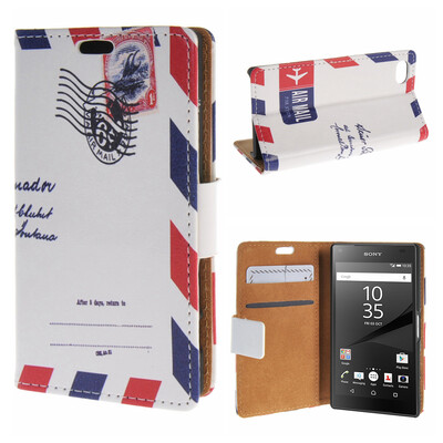 

MOONCASE Sony Xperia Z5 Compact ( Z5 Mini ) ЧЕХОЛ ДЛЯ Flip Leather Foldable Stand Feature [Pattern series] /a03