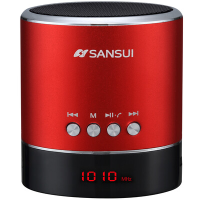 

Landscape (SANSUI) A38S Speaker Audio Bluetooth Speaker Bluetooth Audio Wireless Speaker Subwoofer Red