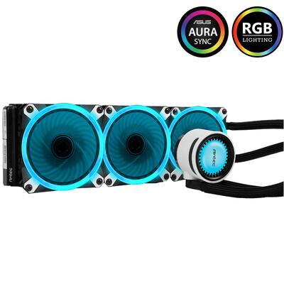 

Antec Mercury 360RGB CPU Radiator Send Thermal Silicone SiliconeGraphite Bearing23m LiftIntelligent Temperature ControlComputer Mainframe Graphics Card Integrated Water Cooling