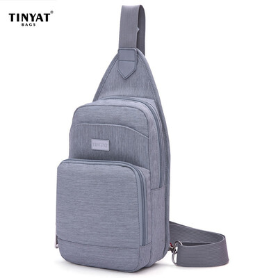 

TINYAT Sling Bag Chest Pack Casual Crossbody Travel Shoulder Bag T606