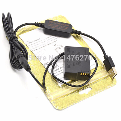 

Mobile power bank usb cableDMW-DCC8 DCC8 BLC12 BLC12E dummy battery for lumix GH2 GH2K GH2S G81 G85 FZ1000 FZ300 FZ200 G6 G7 G5
