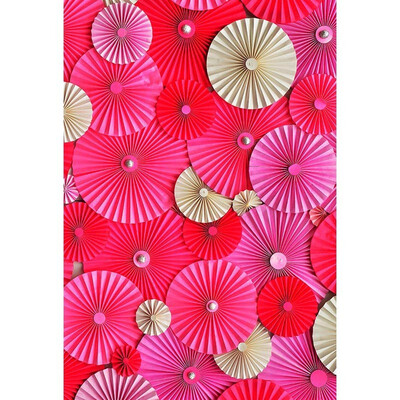 

Red Umbrella Photo Backdrop 57FT Vinyl Fabric Cloth Digital Printing Photo Background S-3168