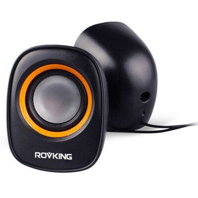 

Shu run (ROVKING) RV202 upgrade version of the computer small speakers notebook small audio mini subwoofer speaker black