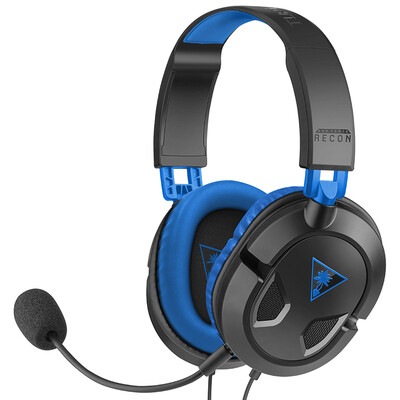 

Turtle Beach Recon 60P PS4 Game Headset Совместимый ПК и мобильное устройство Прослушивание микрофона