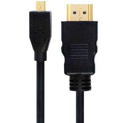 

Ferguson cabos F003303 Micro hdmi to hdmi line mobile phone mini HDMI output connection TV HD line data cable 3 meters mini HDMI black