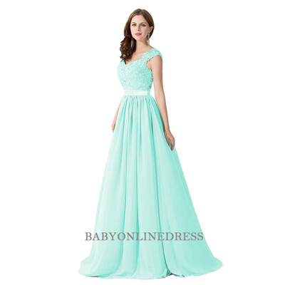 

Long Chiffon Bridesmaid Dres Illusion Back Plus Size A-Line Sleeveless Wedding Bridesmaid Dresses