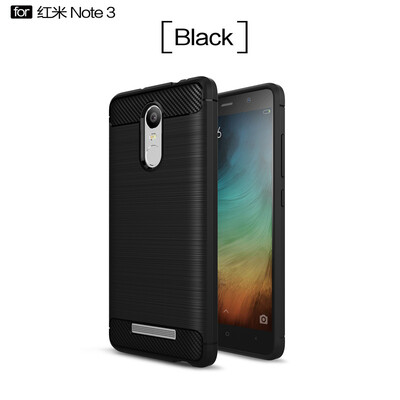 

For Xiaomi Redni Note 3 Carbon Fiber Phone Cases Soft TPU Anti-Knock Cover For Xiaomi Redmi Note 3 case