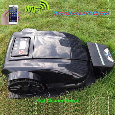

TWO Year Warranty-Newest 4th Generation Robot Lawn Mower S520 With Li-ion Battery Water-proofed ChargeSmartphone WIFI App