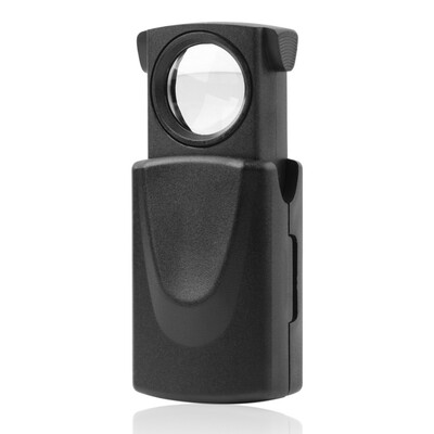 

Foldable 30X 21mm LED Fold Eye Jewelry Loupe Magnifier Microscope Glass Lens