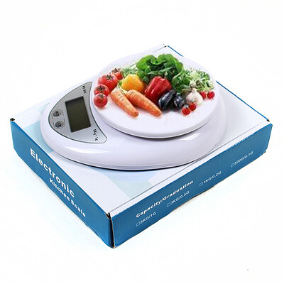 

WH-B05 5000g1g 5kg Food Diet Postal Kitchen Digital Electronic Scale Balance Weight