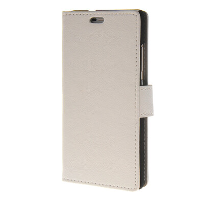

MOONCASE Мягкая кожа PU Бумажник Флип карты отойти Кожаный чехол для Huawei Ascend P8 Белый
