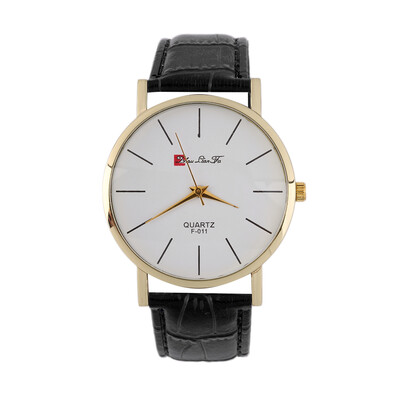 

New Brand Hot Men's Fashionable Leather Retro Watch Leather Wristwatch