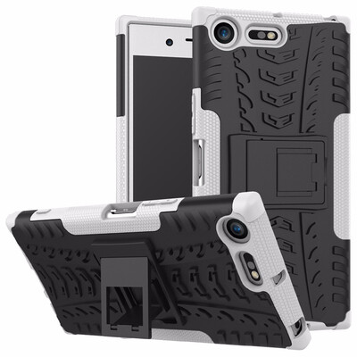

Goowiiz Phone Case For Sony Xperia XZXZ PremiumX miniX Compact Armor Tire Texture Rugged Protection PCTPU