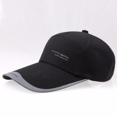 

Hat men&women spring&summer baseball cap outdoor cotton canvas long visor sun hat