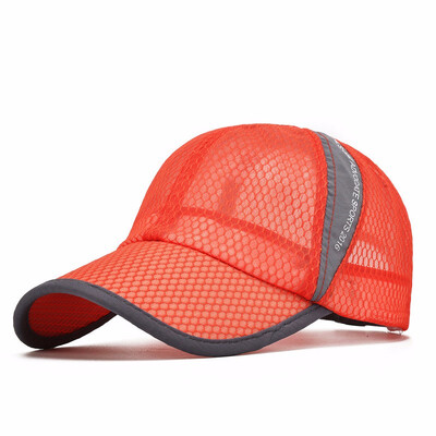 

New summer hat ladies sunscreen men&39s baseball net cap Korean outdoor sports cap
