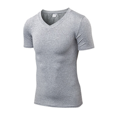 

Quick Dry Fitness ShirtGym Costume Training Sportsman Wear Running Short T-Shirt
