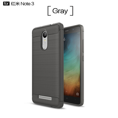 

For Xiaomi Redni Note 3 Carbon Fiber Phone Cases Soft TPU Anti-Knock Cover For Xiaomi Redmi Note 3 case