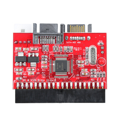 

Red 2in1 IDE HDD to SATA Hard Drive Serial ATA 1.5 Gbp Converter ATA 100/133