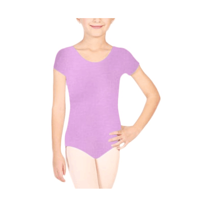 

Buenos Ninos Girls 7-14x Basic Short Sleeve Leotard