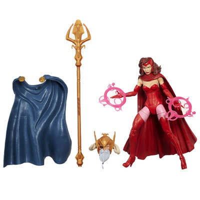 

Hasbro Marvel 6 дюймов серия вечной легендарной куклы Ведьмы игрушка (малиновый) B1479