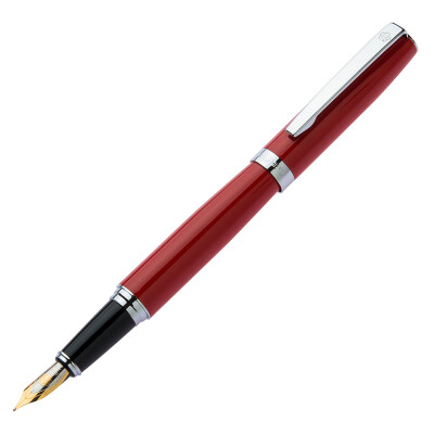 

Hero HERO 382 iridium gold pen ink pen sharp red