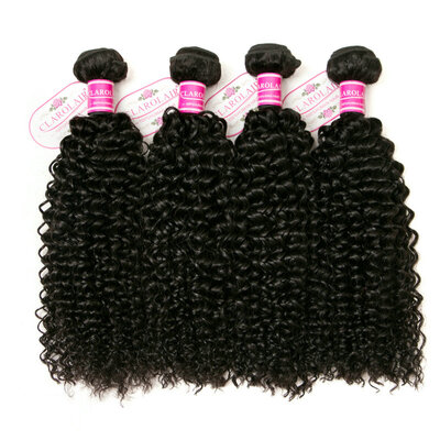 

CLAROLAIR Hair 4pcsLot Deep Curly Brazilian Hair Weave Brazilian Kinky Curly Virgin Hair Extension Afro Kinky Curly Unprocessed H