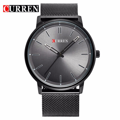 

CURREN Luxury Brand Relogio Masculino Date Leather Casual Watch Men Sports Watches Quartz Military Wrist Watch Male Clock 8233