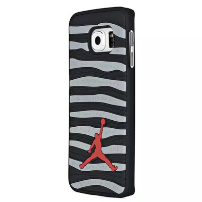 

MITI S6 Edge 3D Fashion Jordan Case For Samsung GALAXY S6 Edge G9250 Sport Basketball Jordan Stripe Design Hard Plastic Cover