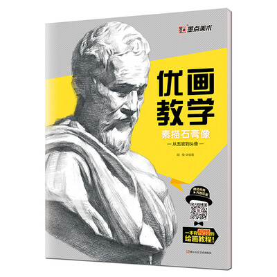 

墨点 优画教学 素描石膏像从五官到头像