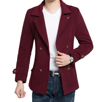 

Necini™ Man'S Korean version of casual cotton solid color jacket lapel jacket coat youth