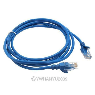

новые 1ft 1 фут сеть Ethernet голубой cat5 cat5e кабель голубой 1M 83063