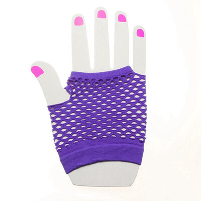 

mymei новой короткой подгузник костюмированный fingerless перчатки неон цвета для 80 - х танец туту
